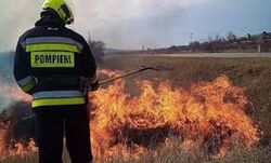 Húsz hektár égett Hargita megyében