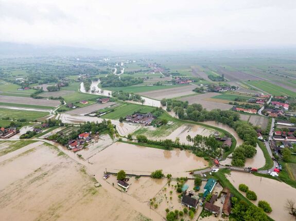 Figyelem! Másodfokú árvízriadó van Székelyföldön