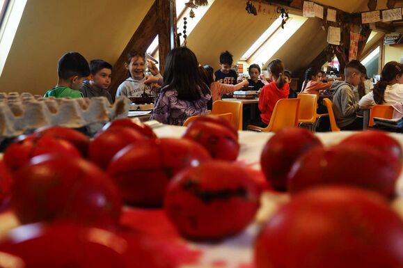 Tojásíró maratonnal hangolódik húsvétra Sepsiszentgyörgy