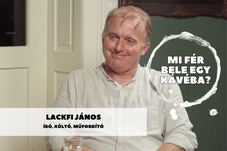 Mi fér bele egy kávéba? Lackfi Jánossal beszélgetünk szombaton a Maszolon