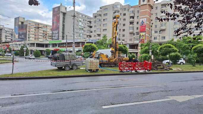 A metró miatt fúrnak Kolozsváron