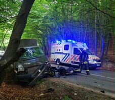 Motorbaleset Kolozs megyében: súlyosan megsérült egy 27 éves fiatalember