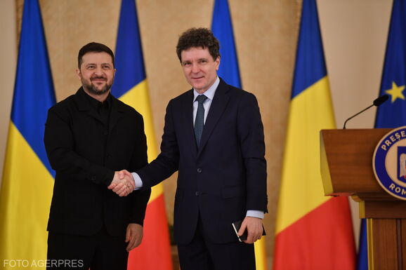Zelenszkij meghívására Kijevbe utazik Nicușor Dan