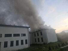 Leégett egy Kolozs megyei iskola tetőzete (VIDEÓ)
