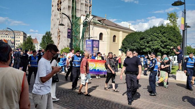 Nagyvárad Pride: a bírság sem bátortalanította el a felvonulókat