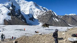 Elérte a Khan Tengri északi alaptáborát Sántha Xénia