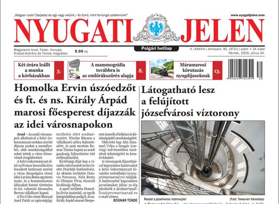 Megszűnik a Nyugati Jelen – 186 éves sajtótörténeti korszak ér véget Aradon