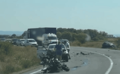 FRISSÍTVE – Súlyos baleset: egy motoros az életét vesztette