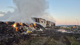 Egymillió eurós tűzkár Lécfalván – Prioritás a háromszéki hulladékválogatás működtetése