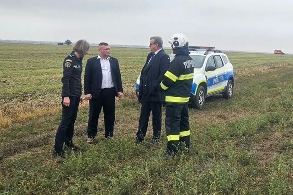 Becsapódott drónt találtak Buzău megyében: „úgy tűnik, nem a NATO légiereje lőtte le”