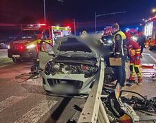 Súlyos közúti baleset Kolozs megyében: egy férfi életét vesztette