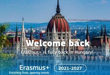 Magyarország ismét teljes körű résztvevője az Erasmus+ programnak