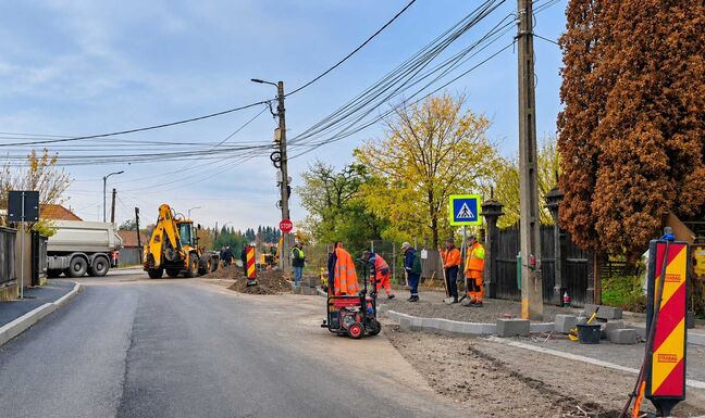 Dolgoznak a Kézdivásárhelyt Kézdiszentlélekkel összekötő kerékpárúton