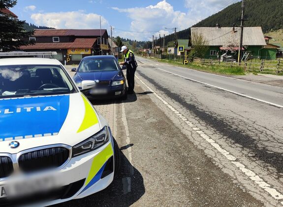Közel négyszáz gyorshajtót bírságoltak meg egy hét alatt Hargita megyében