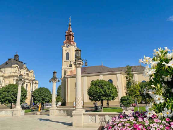 Kívül-belül megújult a nagyváradi főtér gyöngyszeme, a Szent László-plébániatemplom