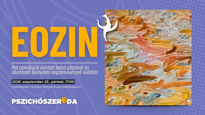 A megküzdés színei: onkológiai érintettek alkotásaiból nyílik kiállítás Csíkszeredában