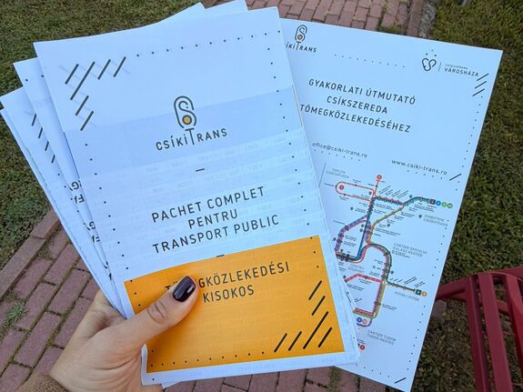Menetrend, tippek, tudnivalók: tömegközlekedési kisokost adott ki a Csíki Trans