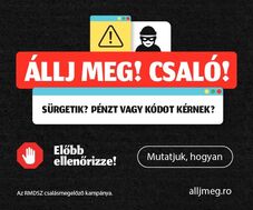 Állj meg! Csaló! – Tájékoztató kampányt indít az RMDSZ