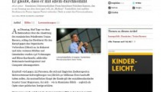 FAZ: Victor Ponta kormányfő „maffiapártot