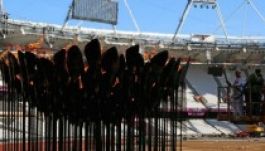 Áthelyezték az olimpiai kandelábert