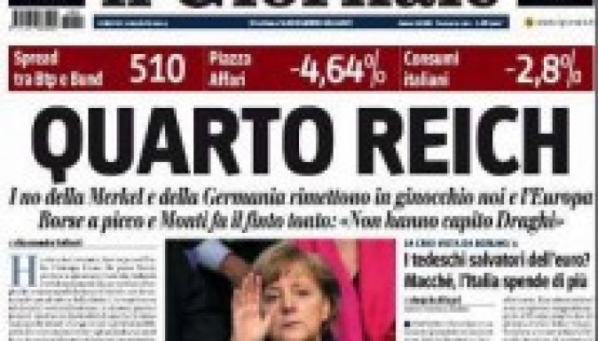 Angela Merkel mint a „Negyedik Birodalom császára”