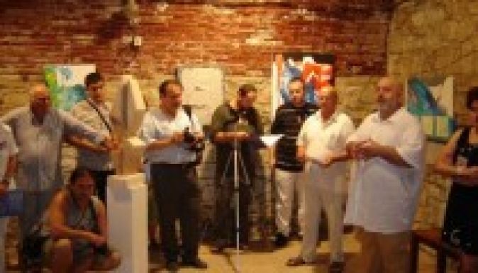 A jéghegy csúcsa a nagyenyedi Inter-Art galériában