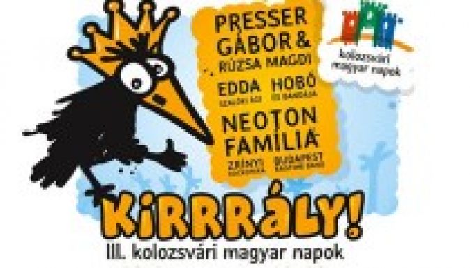 Pezsgőzés és tűzijáték a Kolozsvári Magyar Napokon