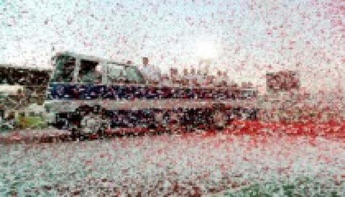 Olimpikonjaival ünnepelt a nemzet