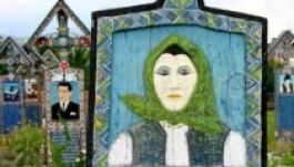 Exportálják a szaploncai fejfákat