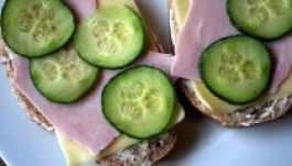 A hőségben legjobb az uborkás szendvics