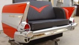 Régi autóból új bútor