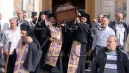 Pokolgép robbant egy szíriai görög ortodox pap temetésén