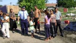 Illegális romatelepeket számoltak fel Craiován