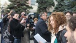 Összekaptak a rendőrökkel a művészek