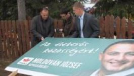 Gyergyóban is elkezdődött a kampány