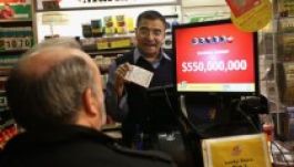 550 millió dolláros lottónyeremény