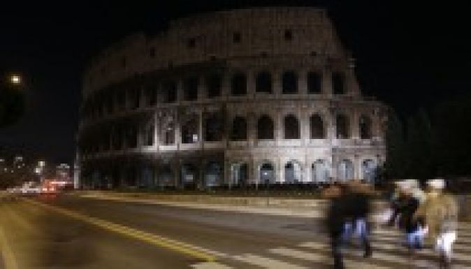 Elsötétült a római Colosseum a Jobbik miatt