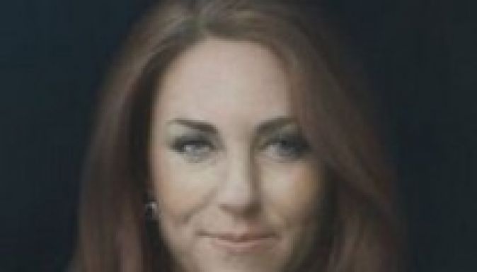 Kiállították az első festményt Katalin hercegnőről