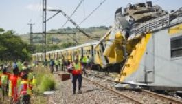 Súlyos vonatbaleset Dél-Afrikában kábellopások miatt 