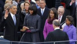 Másodszor is letette a hivatali esküt Barack Obama