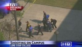 Ketten megsérültek egy texasi főiskolai lövöldözésben