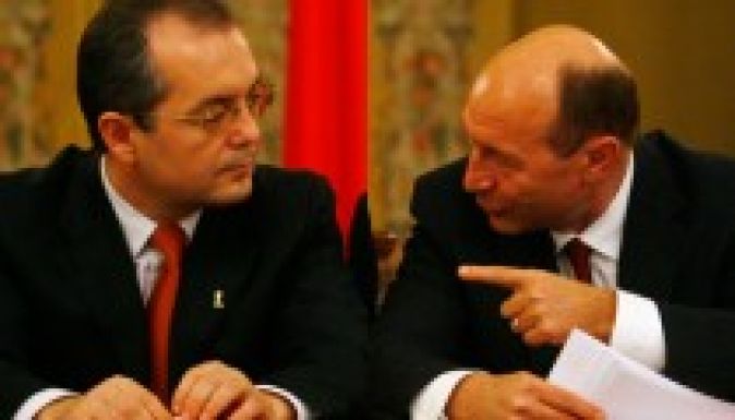 Traian Băsescu kolozsvári villámlátogatáson