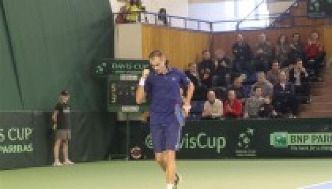 Davis-kupa: Copil győzelmével vezetnek a románok Kolozsváron