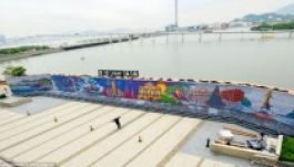 Rekordnagy Rubikkocka-fal épült Torontóban