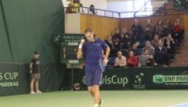 Davis-kupa: Copil győzelmével vezetnek a románok Kolozsváron