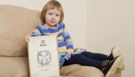 A hároméves lány IQ-ja veri Napóleonét