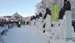 Két napig ült hidegen a győztes jéglovas