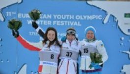 EYOF: Búzás Dorottya ezüstöt nyert biatlonban