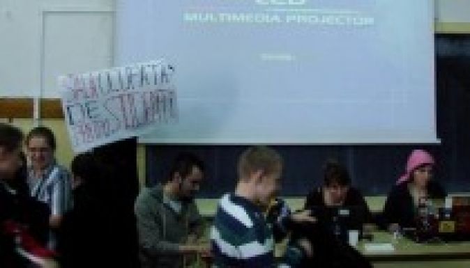 BBTE: nem tágítanak a teremfoglaló diákok