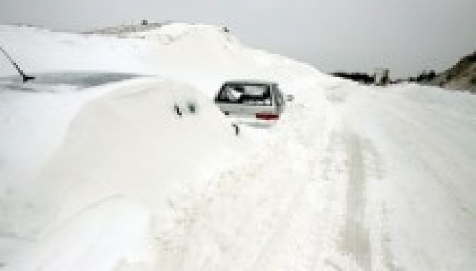 A fél Magyarországot megbénította a márciusi tél